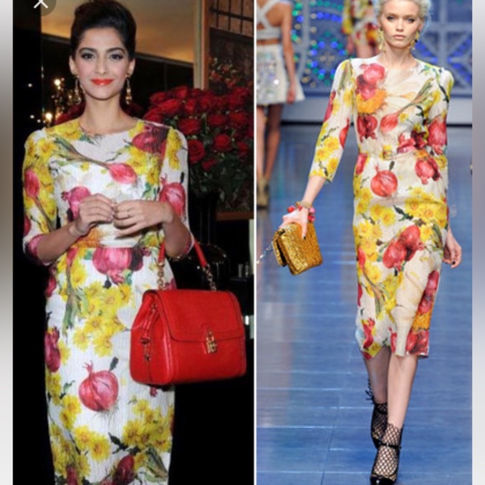 DOLCE & GABBANA Runway onion collection dress